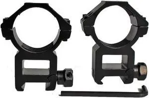 Tactical High Profile 30mm Ring Scope mount 20mm Dovetail Rail Mount for scop