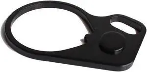 Black Tactical Oval Single Loop End Plate Side Sling Adapter Ambidextrous Right Handed Mount Hunting Gun Accessories