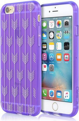 Incipio Design Series Hybrid Case Cover iPhone 6 / 6s - Purple / Silver Arrows