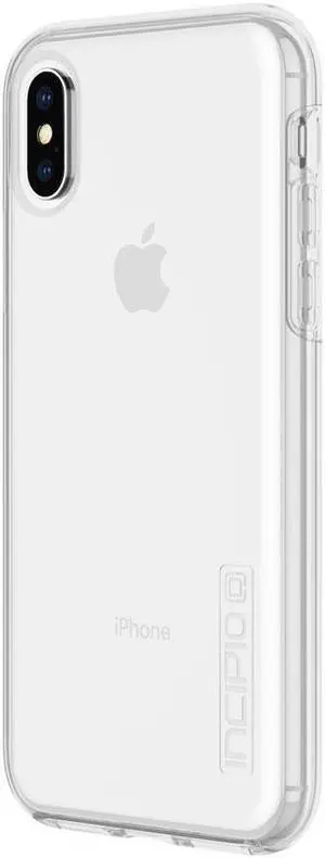 Incipio DualPro Dual Layer Case for iPhone XS (5.8") & iPhone X with Hybrid Shock-Absorbing Drop Protection - Clear