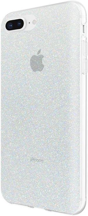 Incipio Design Series Case for Apple iPhone 6 Plus / 6S Plus / 7 Plus / 8 Plus (Iridescent White Glitter)