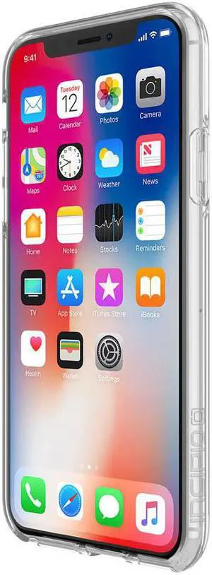 Incipio Iridescent White Glitter iPhone X Case [Design Series Classic] for iPhone X - Iridescent White Glitter