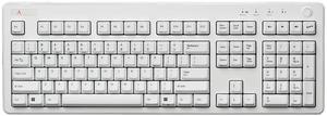 Topre Corporation Realforce R3 White Wireless Keyboard Topre Silent 45g