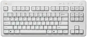 Topre Corporation Realforce R3 TKL White Wireless Keyboard Topre Silent 45g