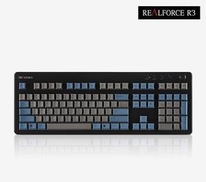 Topre Corporation Realforce R3 Grey / Blue Wireless Keyboard Topre Silent 30g