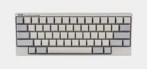 HHKB Classic Blank White 60% PBT Mechanical Keyboard Topre 45g