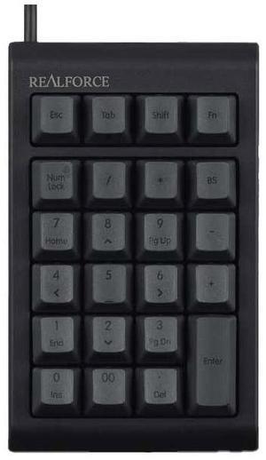 Topre Corporation Realforce RT1 Black Numpad Keyboard