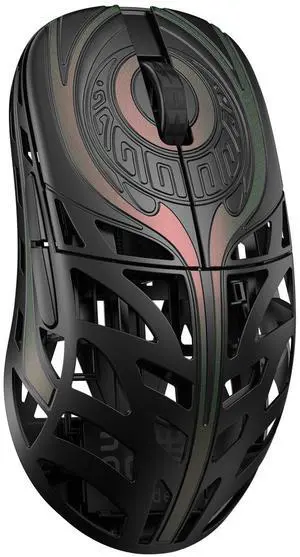 MK X WLMOUSE Strider Wireless 8K Mouse Black TTC Black Dot