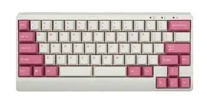 Leopold FC650MDS White/Pink PD 65% Double Shot PBT Mechanical Keyboard Cherry MX Brown Leopold FC650MDS White/Pink PD 65% Double Shot PBT Mechanical Keyboard Cherry MX Brown