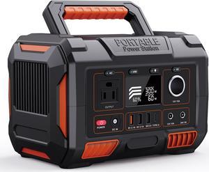 IMGadgets 288 Wh Portable Power Station, 300W Peak Generator with multiple outputs: DC, AC, USB output