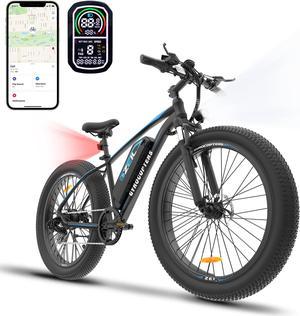 Gyrocopters Zeil Mountain E- Bike for adults with 500 W Motor | 27.5* 3 tires| Speed up to 40 km/h (25 mph) | PAS Range up to 91 km ( 57mi )| 480 WH Removable Battery| Smart ANTI-THEFT GPS Tracker