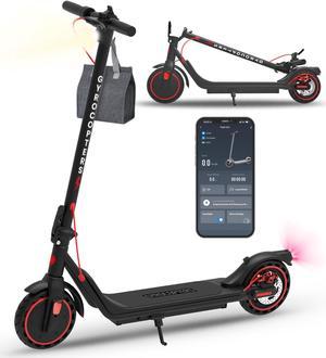 Gyrocopters Flash 6.0 2025 Electric Scooter Adult & Teens, Sleek Upgraded Design, 8.5 Burst Proof Tires | UL 2272 Approved | Speed 30km/h, Upto 30km, 350W Powerful Brushless Motor | APP integrated