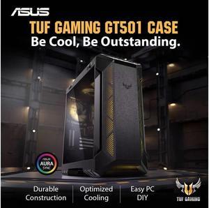 ASUS TUF GT501 LIQUID COOLED Intel 16  Core i912900KF 320GHz  NVIDIA GeForce RTX 3090Ti 24GB  Z690 Chipset  2TB HDD  4TB NVMe SSD  64GB DDR52X32GB  1000W  Windows 11 Gaming Desktop