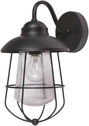 Xtricity - Outdoor Wall Light, Height 14.17 '', From Edgar Collection, Black