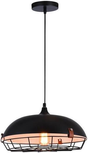 Xtricity - Pendant Light, 13.7 '' Width, From the Volcano Collection, Black