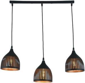 Xtricity - Pendant Light, 24 '' Width, From Mabel Collection, Black