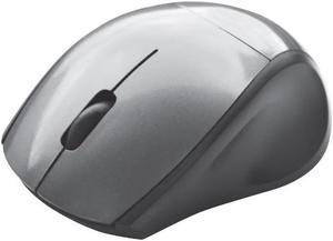 Elink CM517 - Travel Size Wireless Optical Mouse with Click Wheel and Nano Receiver, Gray