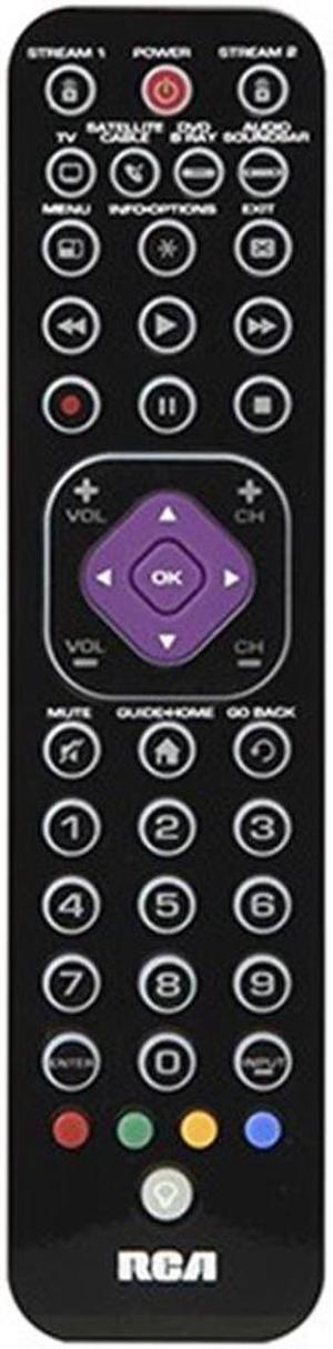 RCA RCRTBL06BE 6-Device Ultra-Slim Universal Remote