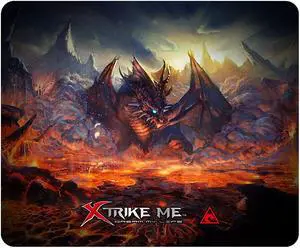 Xtrike Me MP-002 - High Quality Mouse Pad, 320x270x2mm, Dragon Design