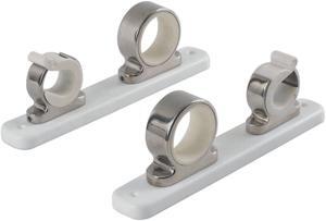 TACO METALS TACO 2 ROD HANGER W/POLY RACK POLISHED SS F16-2751-1