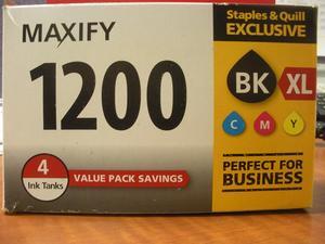 Canon PGI- 1200 XL Black High Yeild / PGI- 1200 Color C/M/Y Standard Ink Cartriges