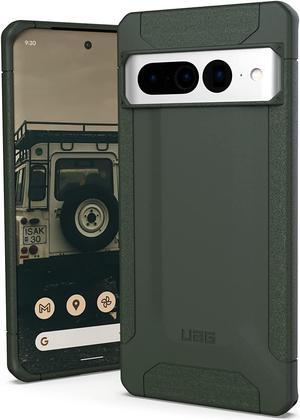 UAG Designed for Google Pixel 7 Pro 5G Case 6.7" Scout Green Olive Drab Lightweight Rugged Premium Impact Resistant Military Drop Tested Protective Cover by URBAN ARMOR GEAR