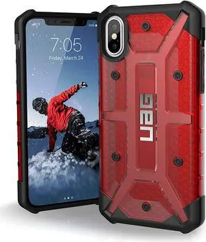 UAG iPhone Xs / iPhone X [5.8-inch screen] Plasma Feather-Light Rugged [Magma] Military Drop Tested iPhone Case