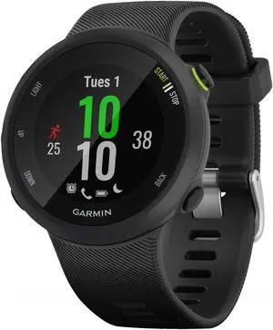 Garmin Forerunner 45 GPS Heart Rate Monitor Running Smartwatch (Black- )