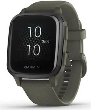 Garmin Venu SQ Music Edition - Moss with Slate Bezel