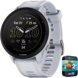 Garmin Forerunner 955 Solar GPS Smartwatch Whitestone + 2 Year Extended Warranty