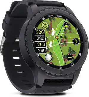 SkyCaddie LX5 GPS Golf Watch with Touchscreen Display and HD Color - Black