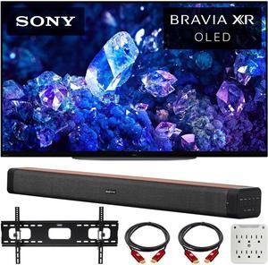 Sony Bravia XR A90K 42" 4K HDR OLED Smart TV 2022 with Deco Home 60W Soundbar Bundle
