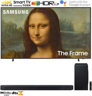 Samsung 75 The Frame QLED 4K UHD Quantum HDR Smart TV w Qseries 712 Ch Soundbar