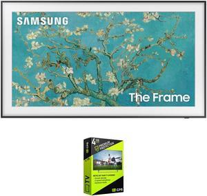 Samsung 32 The Frame QLED HDR 4K Smart TV w 4 Year Extended Warranty 2023 Model