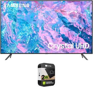 Samsung UN70CU7000 70 Crystal UHD 4K Smart TV 2023 with 2 Year Extended Warranty