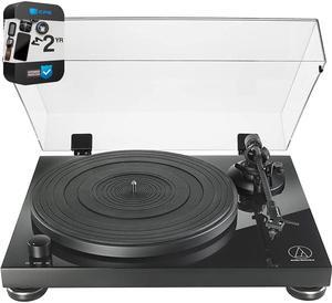 Audio-Technica Fully Manual Belt-Drive Turntable with 2 Year Extended Warranty