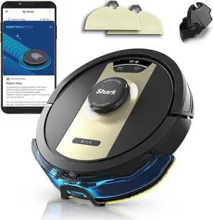 Shark Matrix 2-in-1 Robot Vacuum/Mop with Sonic Mopping, RV2410WD -