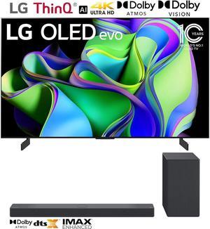 LG OLED evo C3 65 HDR 4K Smart OLED TV w LG SC9S 313ch Sound Bar 2023 Model