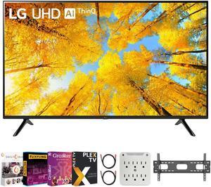 LG 55UQ7570PUJ 55 Inch 4K UHD Smart webOS TV with Movies Streaming Pack