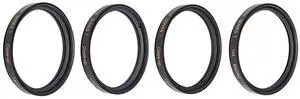 Vivitar 46mm 4pc HD Macro Close-UP Lens Filter Set +1 +2 +4 +10
