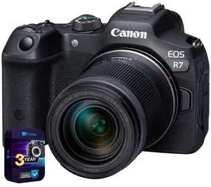 Canon EOS R7 APS-C Camera w/ RF-S 18-150MM F3.5-6.3 IS STM Lens + 3Year Warranty