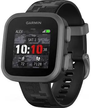 Garmin Bounce Kids Smartwatch Two-Way Text & Voice Messaging Location Track -Black Camo
