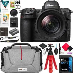 Nikon Z8 Full Frame Mirrorless 8K Hybrid Camera + 24-120mm F4 S Lens Kit Bundle
