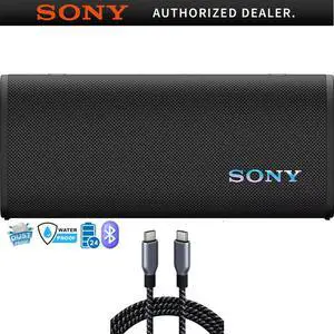 Sony ULT Field 3 Wireless Portable BT Speaker + 6 Ft Braided USB-C to USB-C Cable