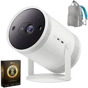Samsung The Freestyle Projector 2nd Gen Bundle with 2 YR Warranty and Backpack