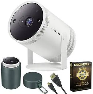 Samsung The Freestyle Projector 2nd Gen with Gaming Hub + 2 Year Protection Pack