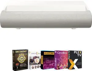 Samsung 130" Premiere Ultra Short Throw 4K Projector +26 Month Protection Bundle