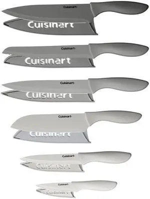 Cuisinart Advantage 12-Piece Gray Knife Set with Blade Guards C55-12PCG