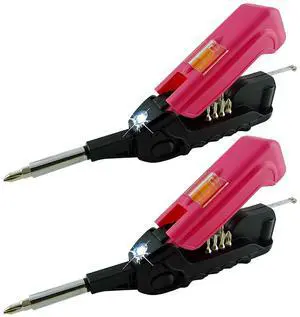 Kelvin The Everyday Multi-Tool with Flashlight Pink 2 Pack