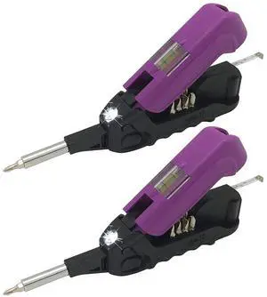Kelvin The Everyday Multi-Tool with Flashlight Purple 2 Pack